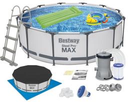 366x100 cm rėmo baseino rinkinys 14in1 Bestway 56418