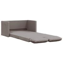 Grindų sofa-lova，Poilsio sofa, 2-1, taupe spalvos, 112x174x55cm, audinys CFE97849