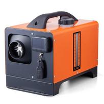 5 kW dyzelinis oro šildytuvas su LCD ekranu ir nuotoliniu valdymu (12 V / 24 V, oranžinis)