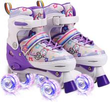 Reguliuojami riedučiai vaikams Preyrocbirds, violetiniai, 38-42