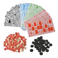 Kelionės Bingo rinkinys Rusijos Loto Bingo žaidimas Strateginis stalo žaidimas Edukacinis žaislas 1