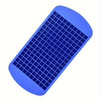 160 lizdų mini silikoninis ledo kubelių padėklas, kvadratinis silikoninis ledo kubelių padėklas, sulankstoma mini ledo kubelių forma, virtuvės įrankiai, priedai