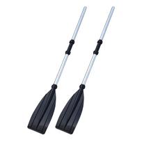 2PCS Heavy Duty Paddles Kayak for Inflatable Kayaks Aluminium Alloy  Lightweight Boat Paddles for Adults juoda