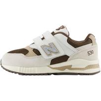 New Balance NB 530 Patogūs Minkšti Žemi Laisvalaikio Batai Vaikams Sportbačiai Balti Rudi KV530WBP 31
