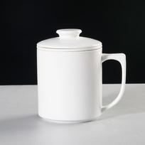 Kinijos keraminis arbatos puodelis su dangteliu arbatos filtras biuro susitikimui virimo puodelis su filtru arbatos ir vandens atskyrimo puodelis 450ML