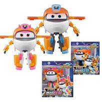 Super Wings Tiki Taki Robotas Rinkinys Elektrinis Transformuojamas Vaikams Dovana Kolekcionuojamas Žaislas Korėjietiškas
