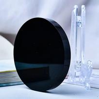 Natūralus Obsidiano Žiedas Veidrodis Namų Dekoras 4 cm