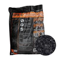 Budomex šalto asfalto kelių danga, mineralų ir asfalto mišinys, kelio dangos remontui, 25 kg juoda