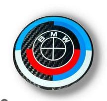 4x Rato stebulės dangtelis Ratlankio centrinis dangtelis BMW 68mm MĖLYNAS ANGLIES PLUOŠTAS Naujas FR
