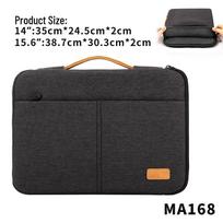 Multifunctional Laptop Bag: 15-Inch MacBook & iPad Case for Men & Women 13.3-14 inch