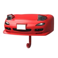 Multifunctional Car Inspired Flip Light Key Rings with Decorative Hanging Feature Car Flip Light Keychain for Vehicles