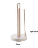 Vertikalus popierinių rankšluosčių laikiklis be gręžimo - Kūrybingas stalo servetėlių stovas 33 x 14.5 cm