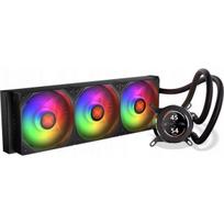 Krux HydroGlance 360 ARGB LCD 120mm Liquid Cooler Black
