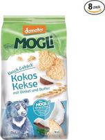 MOGLi Ekologiški "Demeter" kokosų speltų sausainiai 7 pakuotės (7 x 125 g)