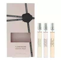 Set Viktor & Rolf: Flowerbomb Ruby Orchid, Eau De Parfum, For Women, 10 ml + Flowerbomb Nectar, Eau De Parfum, For Women, 10 ml + Flowerbomb, Eau De Parfum, For Women, 10 ml