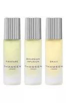Set Thameen London: Fanfare, kvepalų vanduo, unisex, 10 ml + Bohemian Infusion, kvepalų vanduo, unisex, 10 ml + Bravi, kvepalų ekstraktas, unisex, 10 ml