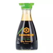 Sojos padažas su sumažintu druskos kiekiu KIKKOMAN, 150 ml