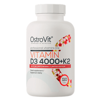 OSTROVIT Vitamin D3 4000 IU + K2 - 110 tabl.