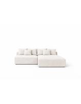 LIVING MAXI S (220x165cm) modulinis komplektuojamas minkštas kampas