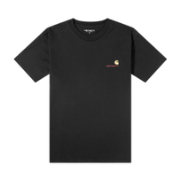 Carhartt WIP American Script SS laisvalaikio marškinėliai - Dydis L (I029956-89XX Marškinėliai)