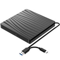Išorinis CD/DVD įrenginys su USB-C jungtimi, „Zebra“ dizainas