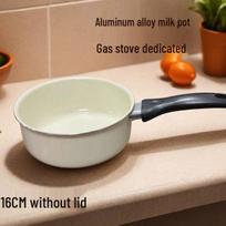 Non-Stick Ceramic Milk Pan, Small Stainless Steel Pot for Baby Food, Frying, Boiling, Stewing, and Instant Noodles Ceramic Non-Stick