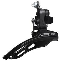 Priekinis pavarų perjungiklis Shimano Tourney FD-TZ500-DS6 // 3 x 6/7 speed, Dual Pull, 28.6 mm