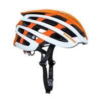Šalmas HEBO Casco Bici Core // dydis: 58-61 cm (balta/oranžinė)
