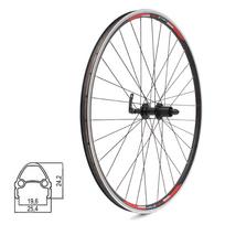 Galinis ratas Sunstart 28" // V-Brake, 32H, kasetė, QR / greitveržlė, aliuminis, be kniedžių