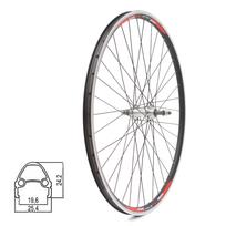 Galinis ratas Sunstart 28" // V-Brake, 36H, užsukamas žvaigždžių blokas, veržlė, dvigubas, aliuminis