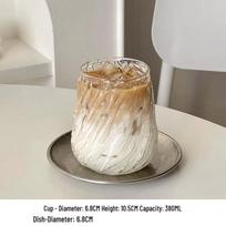 Heat-Resistant Glass Drinking Cups, 400ml (Set of 5)