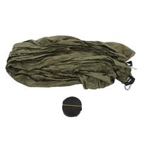 Double Portable Hammock Quick Drying Nylon Camping Hammock with Tree Strap for Outdoor Hiking Travel Backpacking Army armijos žalia spalva