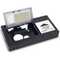 VHS-C kasetės adapteris VHS-C SVHS vaizdo kameroms JVC RCA Panasonic Motorizuotas VHS kasetės adapteris Neskirtas 8mm/MiniDV/Hi8 juoda