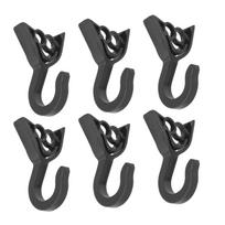 50pcs Outdoor Camping Hooks Multifunctional Windproof Skid Proof Tent Hooks for Backpack Bottle Whistle