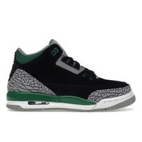 Air Jordan 3 Retro GS Pine Green Kids Sneakers Black Cement-Grey White 398614-030 37.5