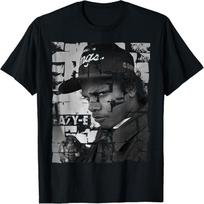 Eazy-E, Rap, Hip Hop, Steetwear T-Shirt S juoda
