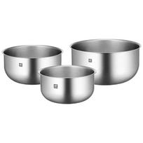 Zwilling Prep 3 dalių nerūdijančio plieno daugiafunkcinis dubenėlių rinkinys