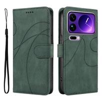 Magnetic Leather Wallet Case for Xiaomi 17 Pro Max 15T 15 14T 14 13T 13 12 12T 11 11T 10T Lite Pro Ultra Flip Cover Curve Line Xiaomi 17