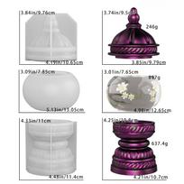 DIY Turkish table lamp resin mold, table lamp decoration, home ornament, plaster silicone mold, creative