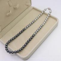 Elegant Gradient Pearl Necklace: High-End Light Luxury Retro Choker for Women