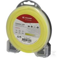 Trimerio valas Ø3,0 mm 15 m apvalus geltonas Kramp
