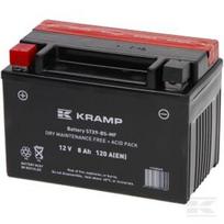 Akumuliatorius 12V 8Ah 120A su rūgšties paketu Kramp YTX9BSKR