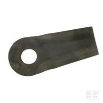 Žoliapjovės peilis LH/RH 111x50x4mm ovalios angos 20,5x18,5mm Tinka Kuhn 25 pakuotėms 56840000KR