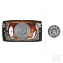 Darbinių žibintų prožektorius halogeninis, 55/70W, stačiakampis, 12/24V, skaidrus, 182x103x102 mm, AMP jungtis, Hella 1GB006213111