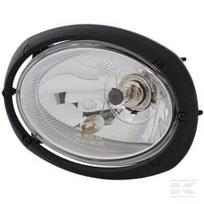 Priekinis žibintas halogeninis, apvalus, 12V, tvirtinamas varžtais, 207x126x147mm, Hella 1AB996157081
