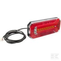 Daugiafunkcė galinė lempa LED, stačiakampė, 12–24V, 236x104x61,5 mm, Kramp LA40053