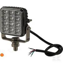 Įspėjamasis žibintas LED, 10–30V, geltonas, 12 LED, Kramp LA20066
