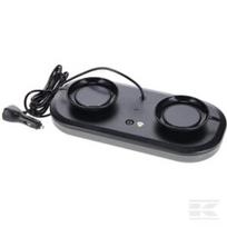 LED įspėjamoji šviesos juosta, 12–24V, geltona, magnetinė, 365x173x47 mm, 42 LED, Kramp LA20008