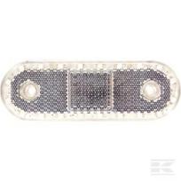LED gabaritinis žibintas, stačiakampis, 12–24V, 114x40x25mm, Kramp LA30113