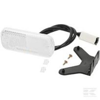 LED gabaritinis žibintas, stačiakampis, 12–24V, 105,4x45x11,8 mm, Jaeger, Kramp LA30101